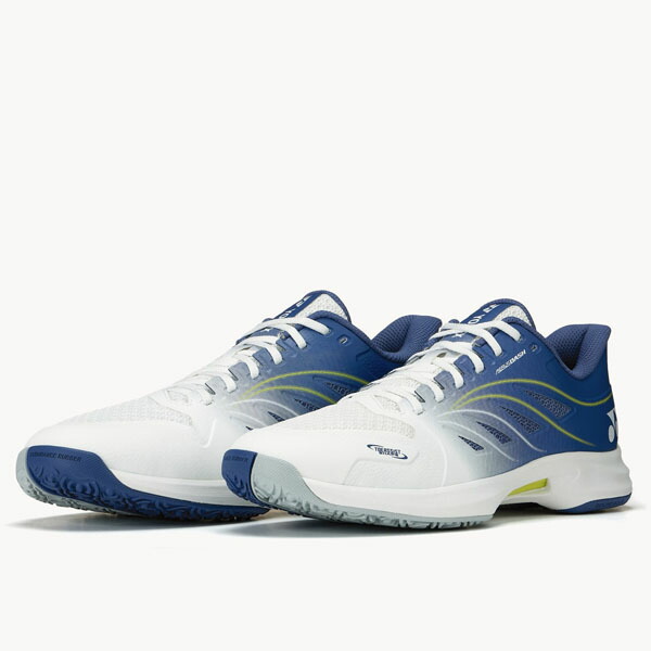 ヨネックス (yonex) 庭球 シューズ パワークッションエアラスダッシュ5 GC ユニ一発やる (25aw) 白いこと×米国海軍 23.0-28.0糎 SHTAD5GC-100