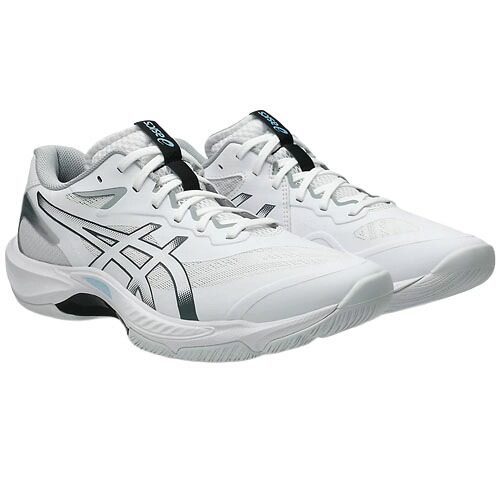 アシックス (asics) バレーボールシューズ V-SWIFT FF 5 (26ss) ホワイトxグレー 23.0-27.0cm スタンダードラスト 1053A073-100