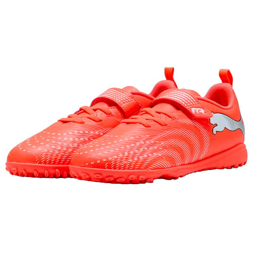 プーマ (puma) サッカー トレーニングシューズ トレシュー キッズフューチャー 9 プレイ TT V ジュニア (26ss) レッド 18.0-21.0cm 10892601 108926-01