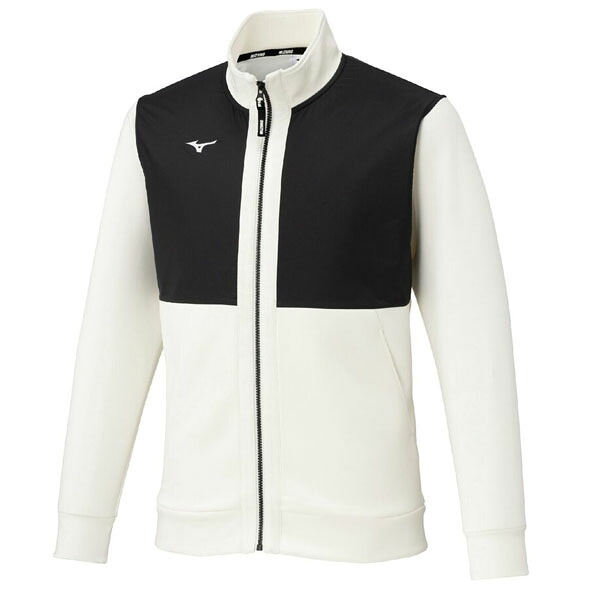 【ランキング受賞】 ミズノ (MIZUNO) テニスウエア ストレッチスウェットジャケット (25aw) スノーホワイト M-XL 長袖 62MCC50002 62MCC500-02｜スポーツプラザヒビノ 店