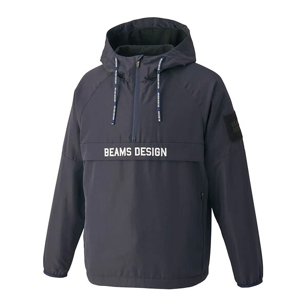 ゼット (ZETT) 野球 ウエア BEAMSDESIGNがプロデュースしたゼットのハーフジップウォームジャケット (25aw) ネイビー L-O ビームス BOW72302-2900