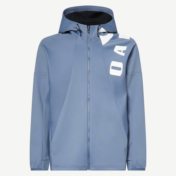 オークリー (Oakley) トレーニングウエア ジャケット 3Rdg Synchronism Jacket 8.7 フリース メンズ (25aw) ブルー S-M FOA408204-62C【mkd】【OUTsale】【冬特】【SS2603】
