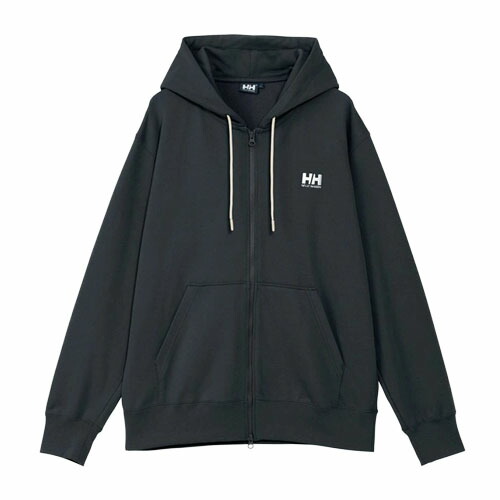 ヘリーハンセン (HELLY HANSEN) アウトドア お召しもの HHロゴフルジップスウェットフーディー ユニ一発やる (24aw) 黒いこと XS-XL HH32518-K【sale】【OUTsale】【冬特】【SS2606】