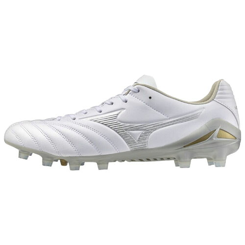 ミズノ (MIZUNO) サッカー スパイクシューズ モナルシーダネオ 3 プロ メンズ (26ss) ホワイトxシルバー 24.0-28.5cm 2E相当 P1GA262204 P1GA2622-04