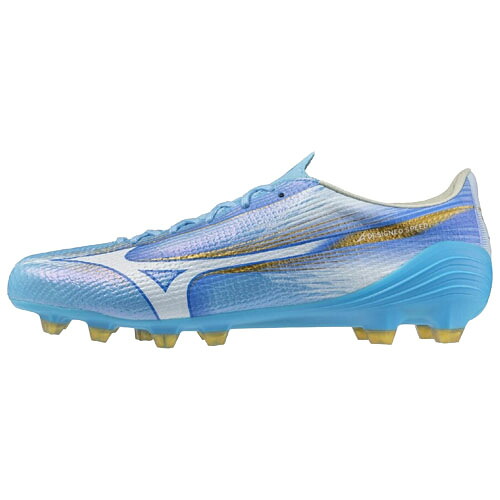 ミズノ (MIZUNO) サッカー スパイクシューズ ミズノアルファ3 ジャパン III JAPAN メンズ (26ss) ブルーxホワイト 25.5-27.5cm 2E相当 P1GA266025 P1GA2660-25｜スポーツプラザヒビノ 店