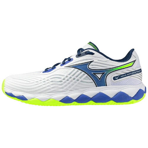 【度合い勝ちえる】 ミズノ (MIZUNO) 庭球シューズ ウエーブエンフォースツアー2 OC (26ss) 白いことx青み 26.0-27.5糎 2E好いかげんに 61GB260220