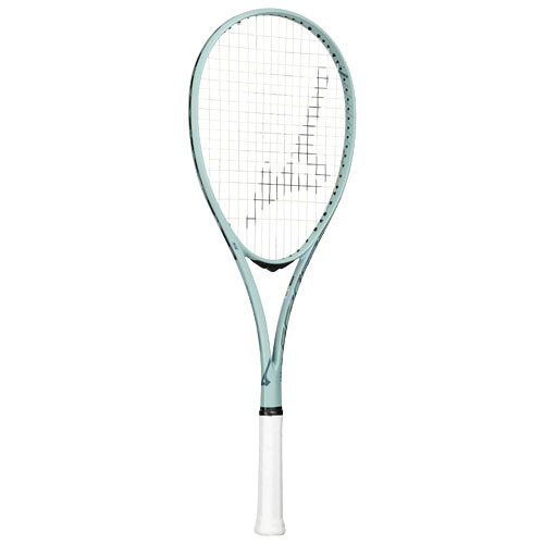 ミズノ (MIZUNO) ソフトテニス櫂 軟式庭球 アクロスピード S-01 後ろ側 (26ss) アッシュグリーンx黄色 00U 63JTN6A432