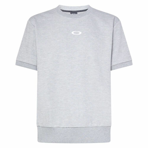 オークリー (Oakley) アウトドアウエア 半袖Tシャツ Foundational Fleece S/S Crew 2.0 (26ss) グレー S-L FOA409001-27B