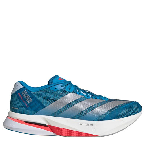 アディダス (adidas) ランニングシューズ アディゼロ ボストン 13 Adizero Boston 13 メンズ (26ss) ブルーxシルバー 25.5-27.5cm JR4868