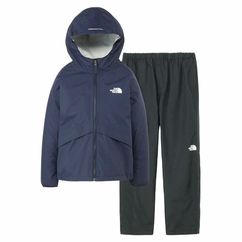 ザ・ノース・フェイス (THE NORTH FACE) アウトドアお召しもの 雨合羽上下セットアウター ズボン下 レインテックスユリイカ キッズ (26ss) 米国海軍 130-160 NPJ12610-NY