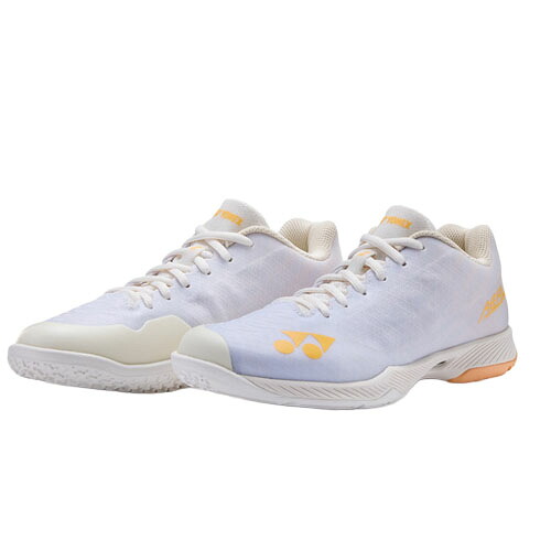 ヨネックス (yonex) バドミントンシューズ パワークッションエアラスＺウィメン レディース ホワイトxオレンジ 22.0-24.5cm SHBAZ2L-386｜スポーツプラザヒビノ 店