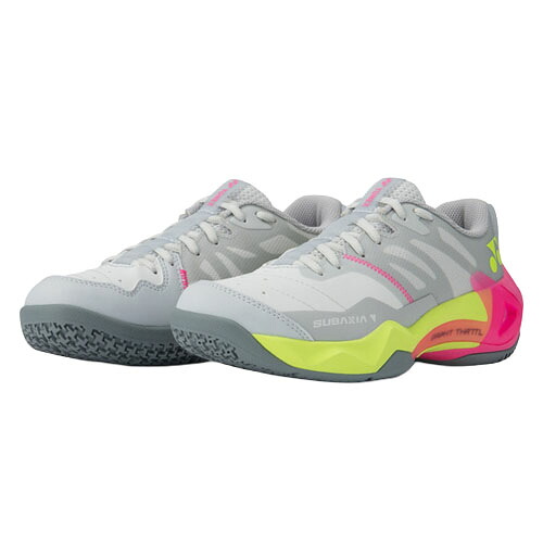 ヨネックス (yonex) バドミントンシューズ サブアクシアGTウィメン レディース ライトグレー 22.0-24.0cm SHBSG1L-148|スポーツプラザヒビノ 店