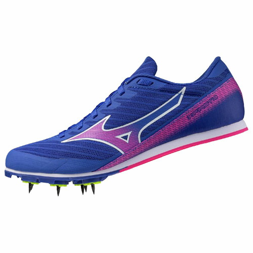 ミズノ (MIZUNO) 陸上スパイク エックスファースト3 エントリーモデル 土トラック兼用 (26ss) ブルー 22.0-26.0cm 2E相当 U1GA258012
