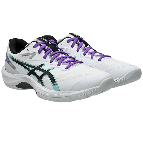 アシックス (asics) バレーボールシューズ インドアスポーツシューズ V-SWIFT FF 5 (26aw) ホワイトxブラック 22.5-26.0cm スタンダードラスト 1053A073-102｜スポーツプラザヒビノ 店