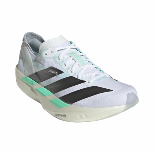アディダス (adidas) ランニングシューズ アディゼロ タクミ セン 11 ADIZERO TAKUMI SEN 11 レディース (26aw) ホワイトxグリーン 23.5-25.0cm KH8901｜スポーツプラザヒビノ 店 17,666円