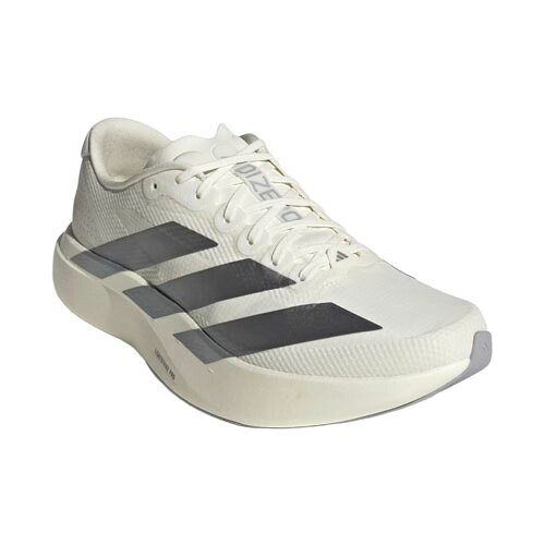 アディダス (adidas) ランニングシューズ アディゼロEVO SL ウーブン Adizero EVO SL WOVEN (26aw) ホワイトxシルバー 25.5-27.5cm KI6900｜スポーツプラザヒビノ 店
