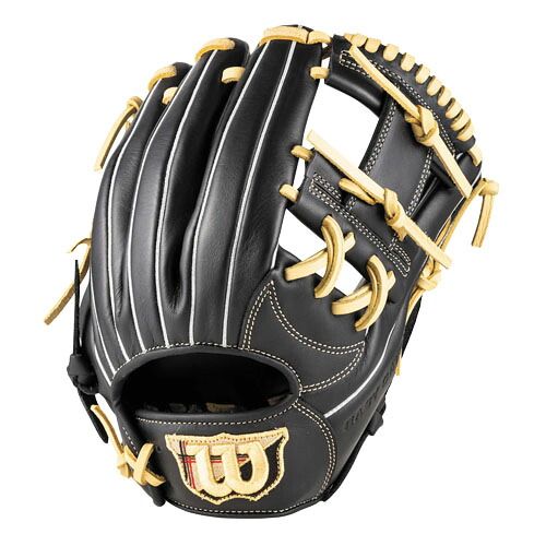 ウィルソン (wilson) 原則としてベイスボール 軟式用地球儀 EZC DUAL イージーキャッチ デュアル 内野手手用 1175 黒いことx金髪 WBW104442