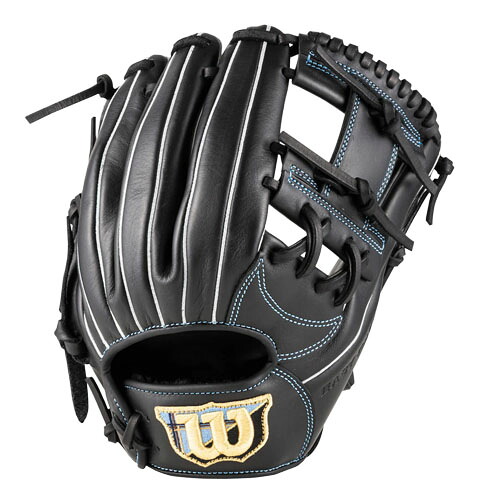 ウィルソン (wilson) 原則としてベイスボール 軟式用地球儀 EZC DUAL イージーキャッチ デュアル 内野手手用 1175 黒いこと WBW104444