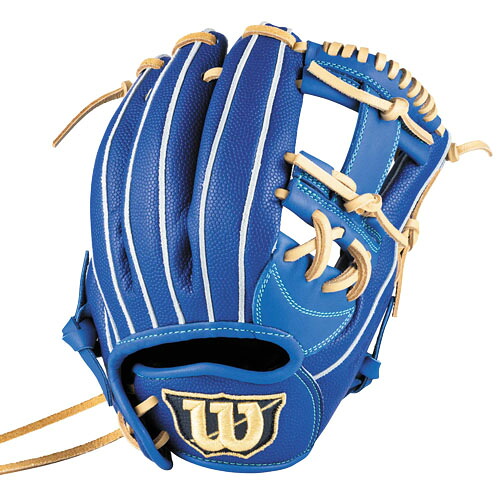 ウィルソン (wilson) 御坊さんベイスボール 軟式用地球儀 D-MAX DUAL Dマックスデュアル お坊っちゃん 内野手手用 7J ロイヤル青碧 WBW104468