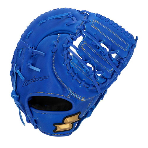 エスエスケイ (SSK) 少年野球 軟式用グローブ ファーストミット ウインドリームシリーズ 一塁手用 ジュニア (26ss) ブルー WJF124-60｜スポーツプラザヒビノ 店