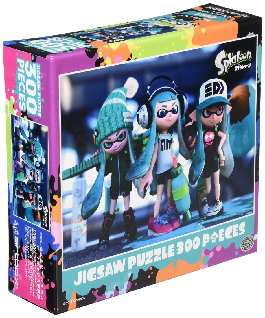 スプラトゥーン2　パズル　300ピース　1000ピース　3種類　未使用 スプラトゥーン2 ジグソーパズル300ピース【ナワバリバトル】300
