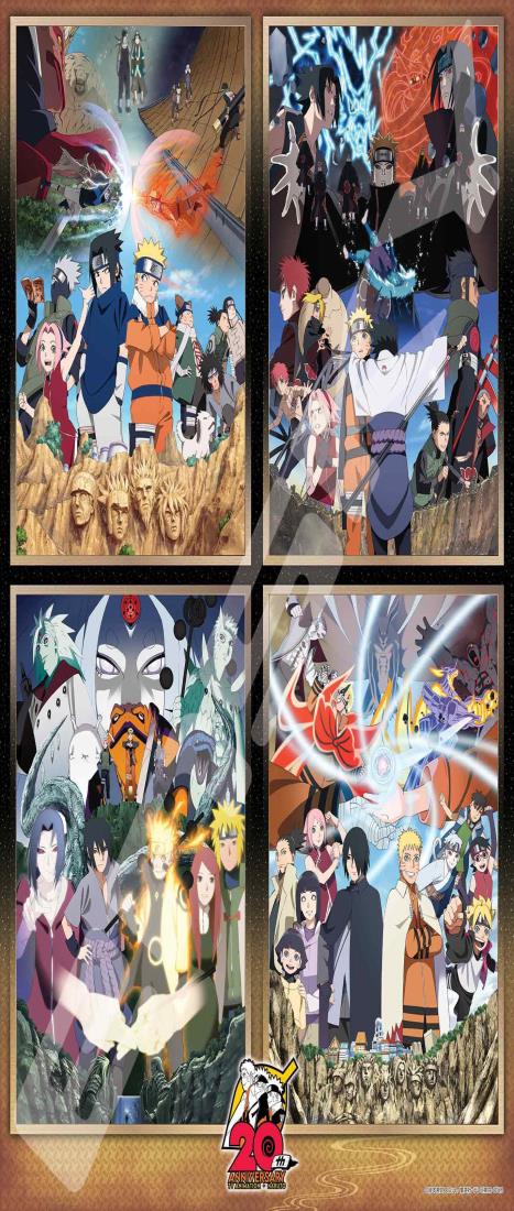 楽天市場】1000ピースジグソーパズル NARUTO-ナルト-疾風伝
