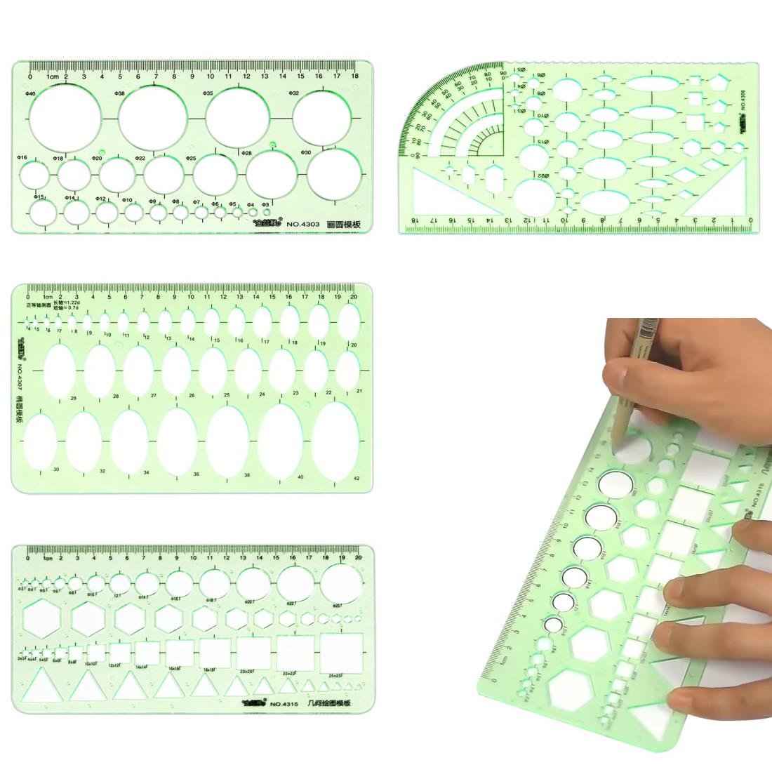 【新品未使用】デザイン学生向け 画材一式17点(製図用含む) 30,000円相当 Amazon.co.jp: 円定規 テンプレート 円 まる 定規 製図 用具