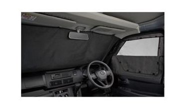 DAIHATSU HIJET CARGO　ダイハツ ハイゼットカーゴ【S700V S710V】　フロントプライバシーシェード(網戸付)[08280-K5005]