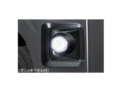 DAIHATSU HIJET CARGO　ダイハツ ハイゼットカーゴ【S700V S710V】　ＬＥＤフォグランプ(ガンメタベゼル付)[08580-K5017]｜MAP-S