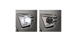 ダイハツ ハイゼットカーゴ【S321V S331V】　ＬＥＤフォグランプ(メッキベゼル付)【ライトローズマイカメタリック】 13,535円