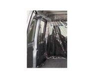 ダイハツ ハイゼットカーゴ【S321V S331V】　間仕切りカーテン(フロント)(標準ルーフ用)[999-02060-M5-257]