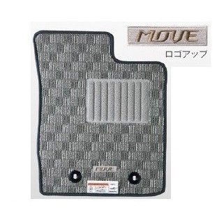 ダイハツ ムーヴカスタム【LA150S LA160S】　カーペットマット(２ＷＤ車用)【ライトグレー】[08210-K2402]｜MAP-S