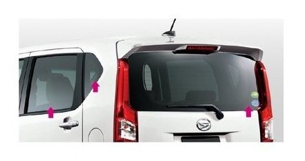ダイハツ ムーヴカスタム【LA150S LA160S】　ＩＲカットフィルムセット【スモークタイプ】[08230-K2066]