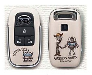 DAIHATSU MOVE CANBUS　ダイハツ ムーヴキャンバス【LA850S LA860S】　キーカバーセット【トイ・ストーリー】[08630-K9066]画像