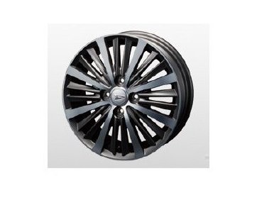 ダイハツ ムーヴカスタム【LA150S LA160S】　アルミホイールセット(１５インチ・２４本スポーク)｜MAP-S