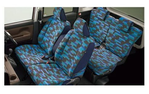 ダイハツ純正用品　ムーヴ キャンバス 簡単着脱 洗えるシートクロス(モダン) LA850S LA860S　※適用車種：Gターボ、G　08220-K2639｜MAP-S