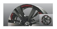DAIHATSU Rocky　ダイハツ ロッキー【A200S A210S】　アルミホイールデカール(１７インチ用)【レッド】[08230-K1063]