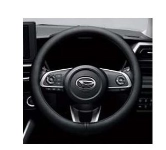 DAIHATSU ROCKY　ダイハツ ロッキー【A202S A201S A210S】　ステアリングカバー(高機能タイプ)【ブラック】[08460-K9000]