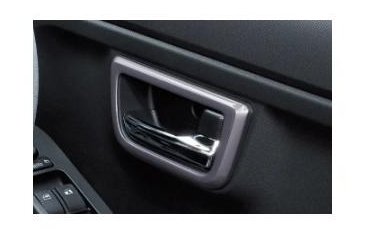 ダイハツ タフト【LA900S LA910S】インナーハンドルベゼルパネル(フロント左右２枚セット)【ダークシルバー】[08165-K2010]