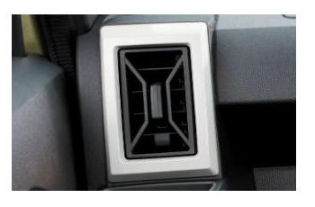 DAIHATSU TAFT　ダイハツ タフト【LA900S LA910S】　レジスターパネル(左右２個セット)【ホワイト】[08171-K2037]