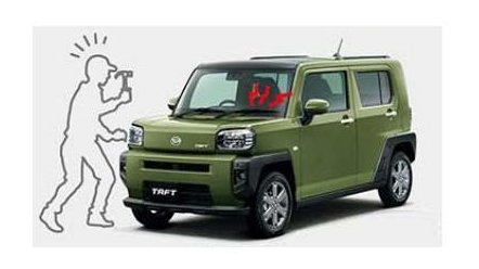 DAIHATSU TAFT　ダイハツ タフト【LA900S LA910S】　盗難警報アラーム[08194-K2012]