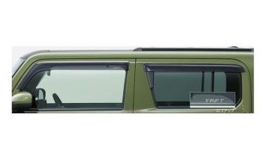 DAIHATSU TAFT　ダイハツ タフト【LA900S LA910S】　ワイドバイザー(ステンレスモール付)[08610-K2045] 19,892円