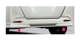 ダイハツ トール【M900S M910S】　リヤロアスカート【レーザーブルークリスタルシャイン】[08152-K1004-W5]