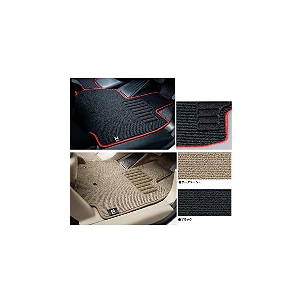 HONDA 純正部品N-BOX エヌボックス フロアカーペットマット(プレミアムタイプ) [6]08P15-TY0-020B:ベージュ｜MAP-S