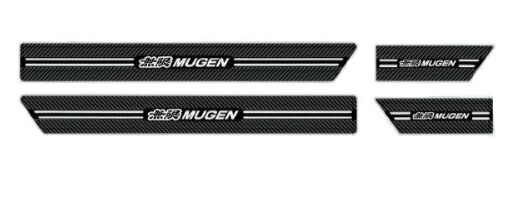 ホンダ　フィット　2025.07～　型式確認　無限MUGEN　スカッフプレート　フロント/リア　1台分セット　［08Z49-TZA-BB0］｜MAP-S