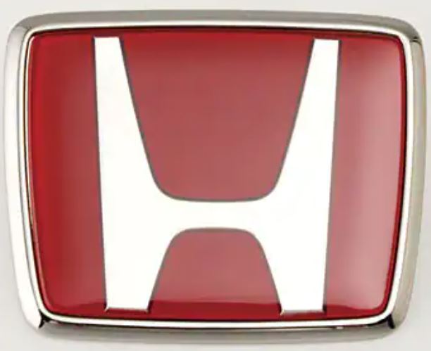 メール便可　HONDA (ホンダ) 純正部品 エンブレム フロント *R77*(H) NSX 品番75700-SL0-J10ZB｜MAP-S