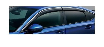 楽天市場】HONDA ホンダ 純正 ドアバイザー ステンレスモール