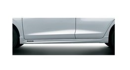 ホンダ フィット【商品仕様要確認】　ロアスカート(サイド用)【ミッドナイトブルービーム・メタリック】[08F04-TZA-0H0]