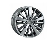 ホンダ フィット【商品仕様要確認】 15インチアルミホイール(MS?033)(1本)(切削/プラウドシルバー塗装)