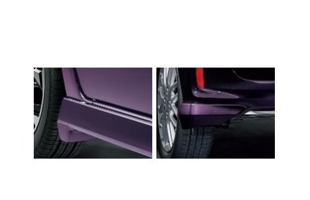 ホンダ Nボックス【JF3-230/500/840/850 JF4-120/220/840/850】　マッドガード(N-BOXCustom用)【プラチナホワイト・パール】[08P00-TTA-0J0C]